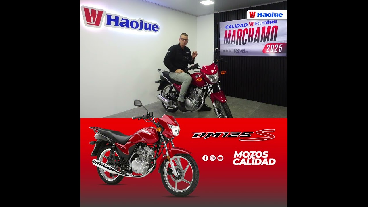 DM125! es Calidad Haojue Motos Costa Rica