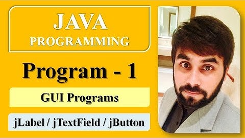 Java GUI Program 1 | jLabel | jTextField | jButton | getText() | setText() | CBSE Class XII IP |