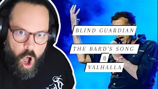 AMAZING! Ex Metal Elitist Reacts to Blind Guardian "The Bard's Song & Valhalla"