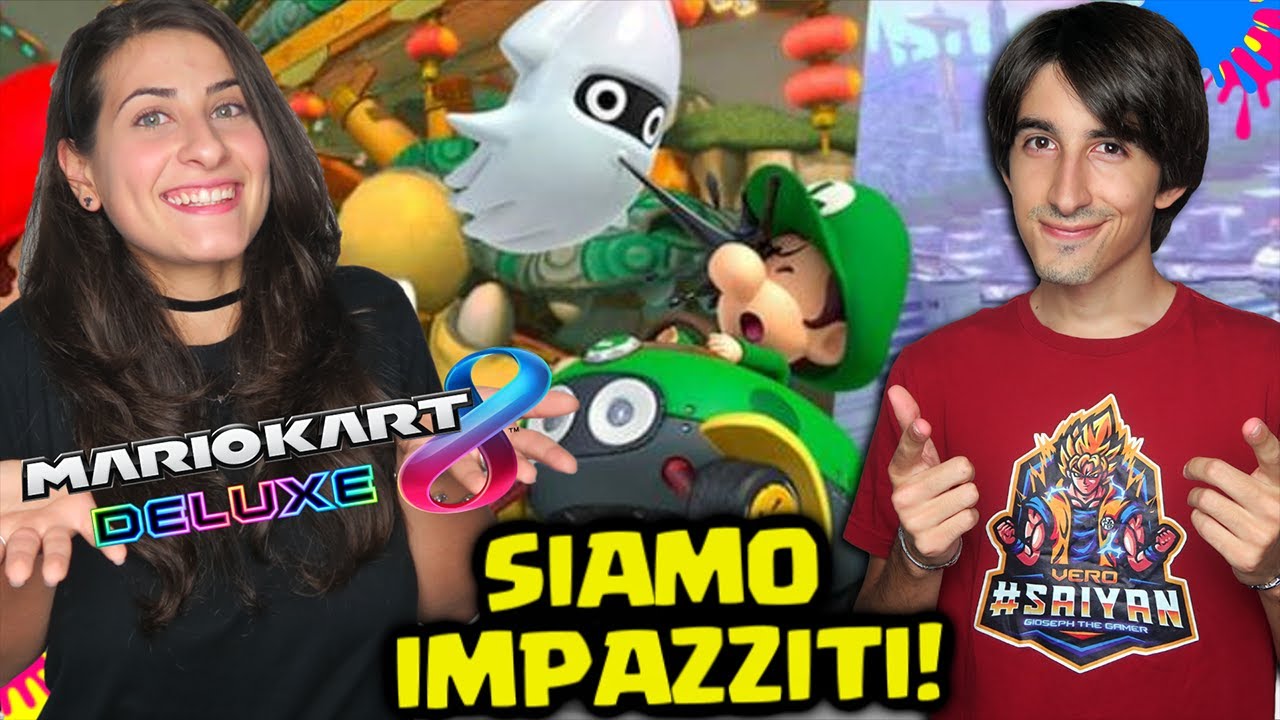 Siamo così CONFUSI da COLPIRCI da SOLI: assurdo 😂 Mario Kart 8 Gameplay w/Gioseph By FrancyDreams