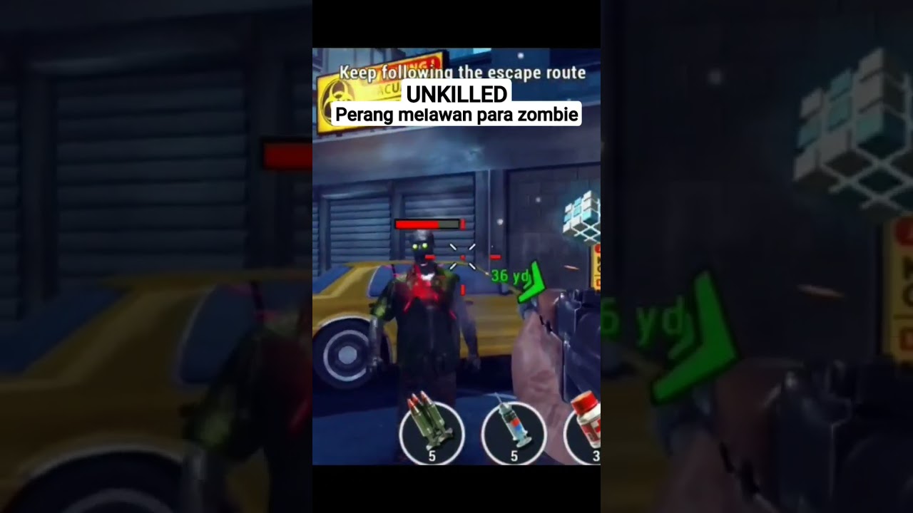 Perang melawan zombie seru banget game nya 