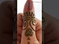 Thumb mehndi designs 🌺#shorts