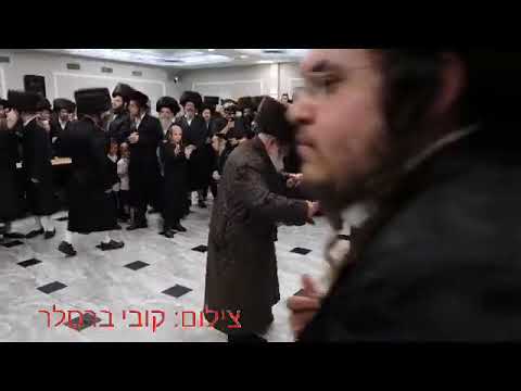 Viznitzer Rebbe At The Shatz Viznitz Wedding Tammuz 5783