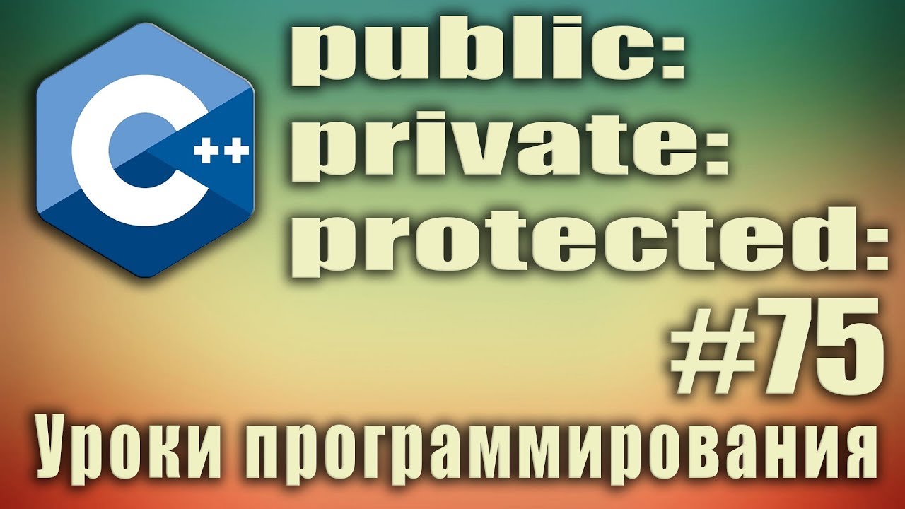 Модификаторы доступа классов. public private protected что это ...