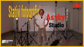 Video: Asaky Studio LS-8008C Stativo Air Cushion 282 cm