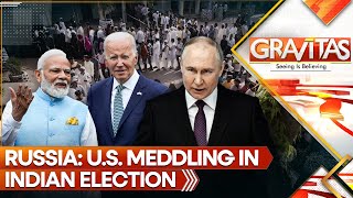 Gravitas: Russia accuses US of meddling in India's elections | WION News screenshot 3