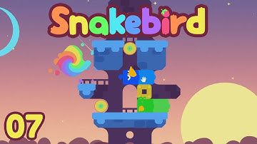 Snakebird 07 Portals Are Easy! (Levels 31 - 39)