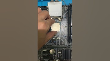 CPU installation intel I5 9400F #shorts