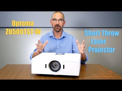 Optoma ZU500TST-W Short Throw 5000 Lumen Laser Projector