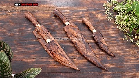 DAO PHÚC SEN, MÂU DAO MẸ BỒNG CON  LIỀN VÀ RỜI_ HÀNG CHUẨN CỦA HTX DAO PHÚC SEN