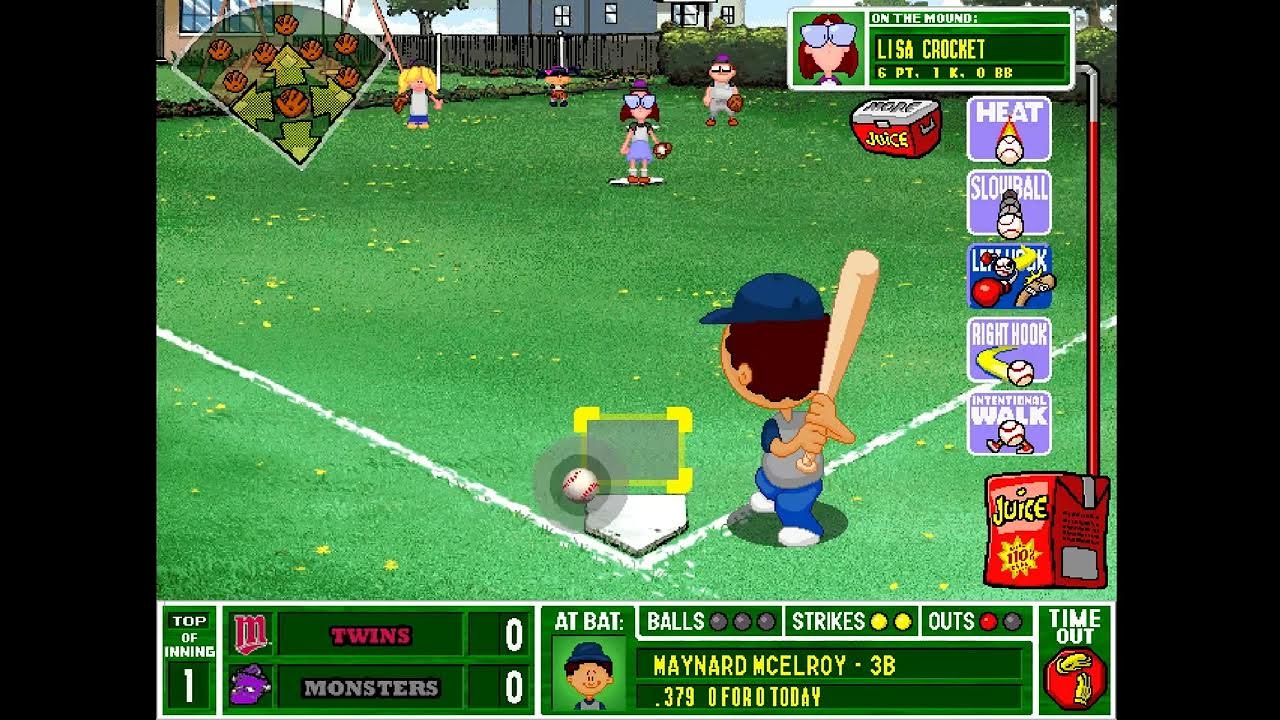 Backyard Baseball 2001 Season BACK TO BACK HOMERUNS EP 10 YouTube
