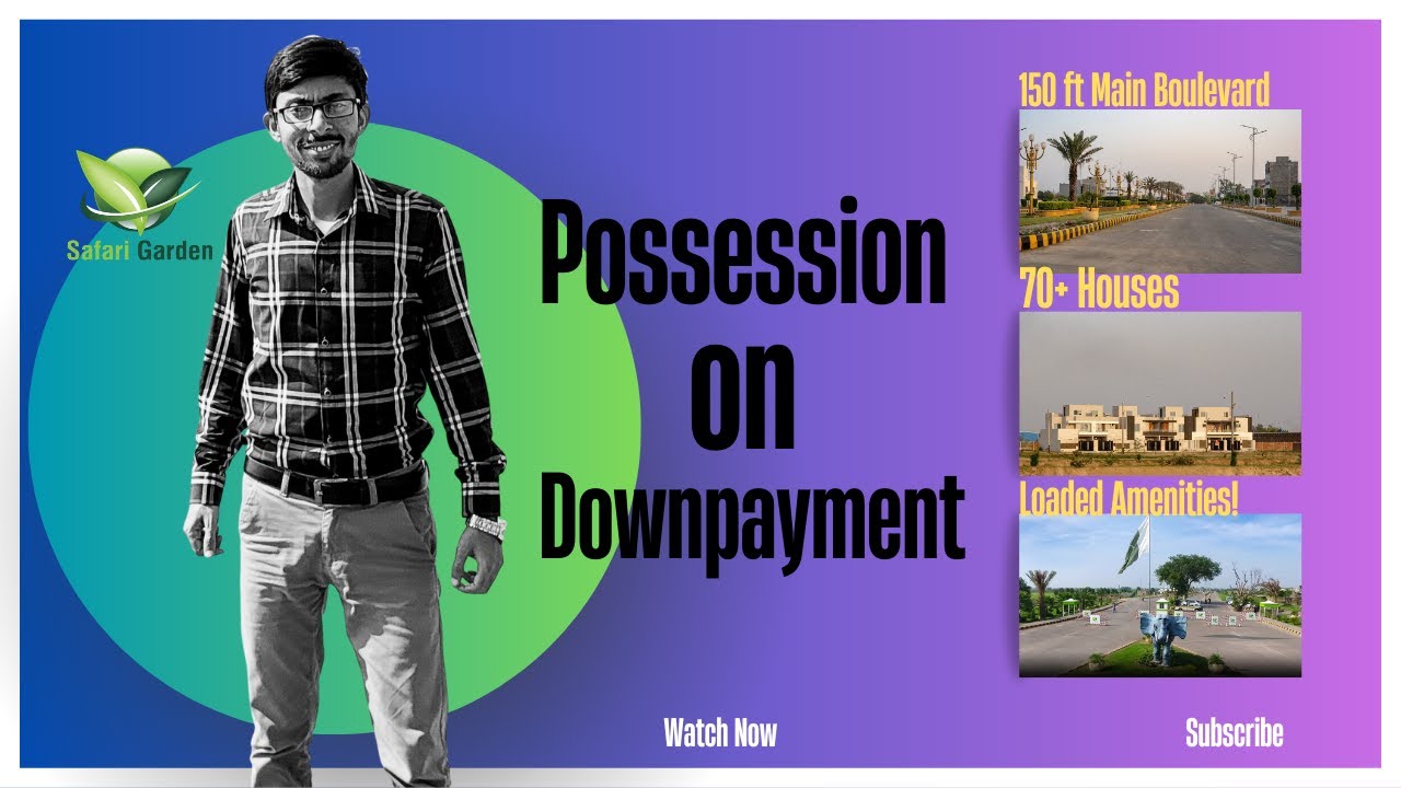 4 years installment plan! | Plots with number and immediate possession | Lahore's prime location