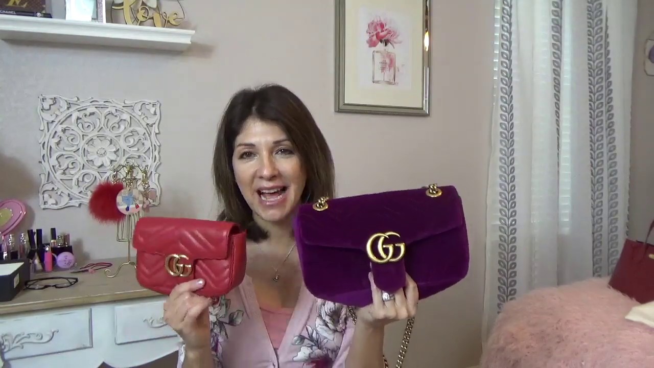 gucci marmont mini vs super mini｜TikTok Search