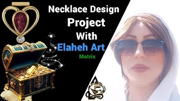 How to make Heart Necklace with Software Matrix 9 jewellery design CAD || Rino || Matrix Tutorial