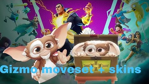 Gizmo gameplay + move set + skin showcase/Multiversus