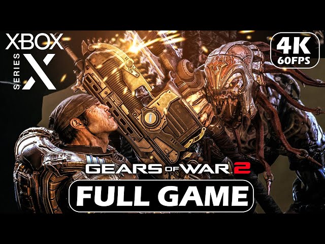 Gears of War 2, Full Game, No Commentary, *Xbox Series X