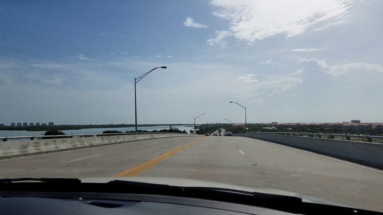 Driving to the Jetty Park, Fort Pierce, FL Candy Channel YouTube