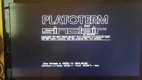 Connecting to IRATA.ONLINE With a Spectranet on the ZX Spectrum