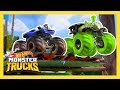 ГОНКА MONSTER TRUCK ПО ДЕБРЯМ! | Monster Trucks | Hot Wheels Россия 3+