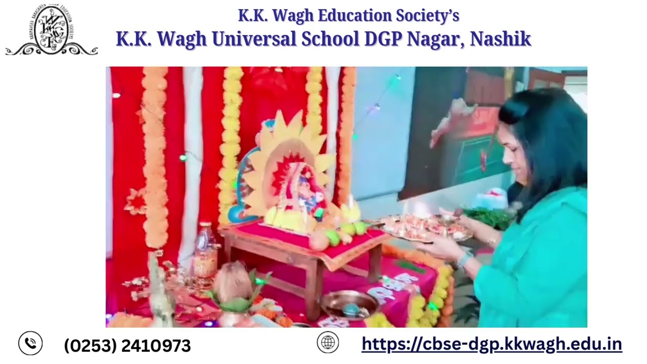 K K Wagh Universal School DGP Nagar Nashik--Ganesh Chaturthi