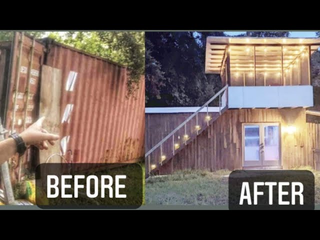 How to Build a Backyard Oasis with a 2 Shipping Container Garage -  ModBetter - Custom Shipping Containers