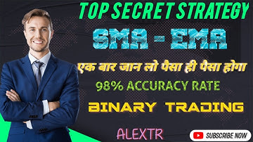Scalping Strategy For Binary Trading | 9 And 15 EMA Strategy | SMA - EMA Strategy | Open Challenge