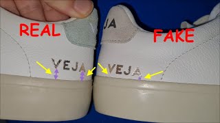 Original Vs Good Replica Veja Sneakers How To Spot Fake Veja Amazonian Rubber Shoes