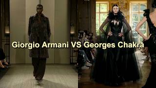 Giorgio Armani Vs Georges Chakra Fashion Show 2026 4K - Virni 03 Beautiful Luxury