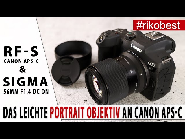 Sigma 56mm f/1.4 DC DN C tested on the Canon EOS R7, the