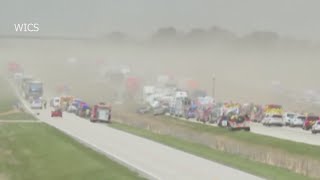 Illinois Police announces 8th victim of deadly I-55 dust storm pileup