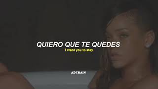 Rihanna - Stay ft Mikky Ekko [Sub Español +Lyrics]