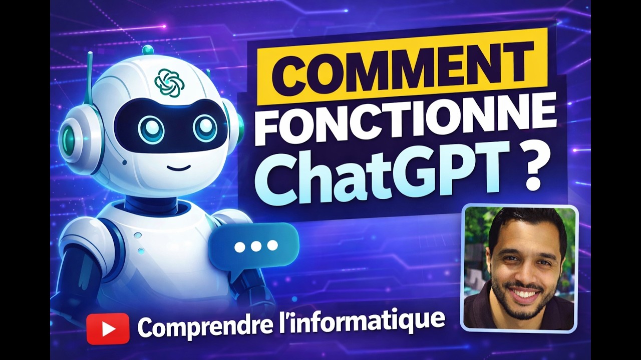 Comment fonctionne ChatGPT ? Explication simple et claire. - YouTube