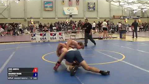 80 Round of 32 - Ebed Jarrell (Drexel) vs. Brandon...