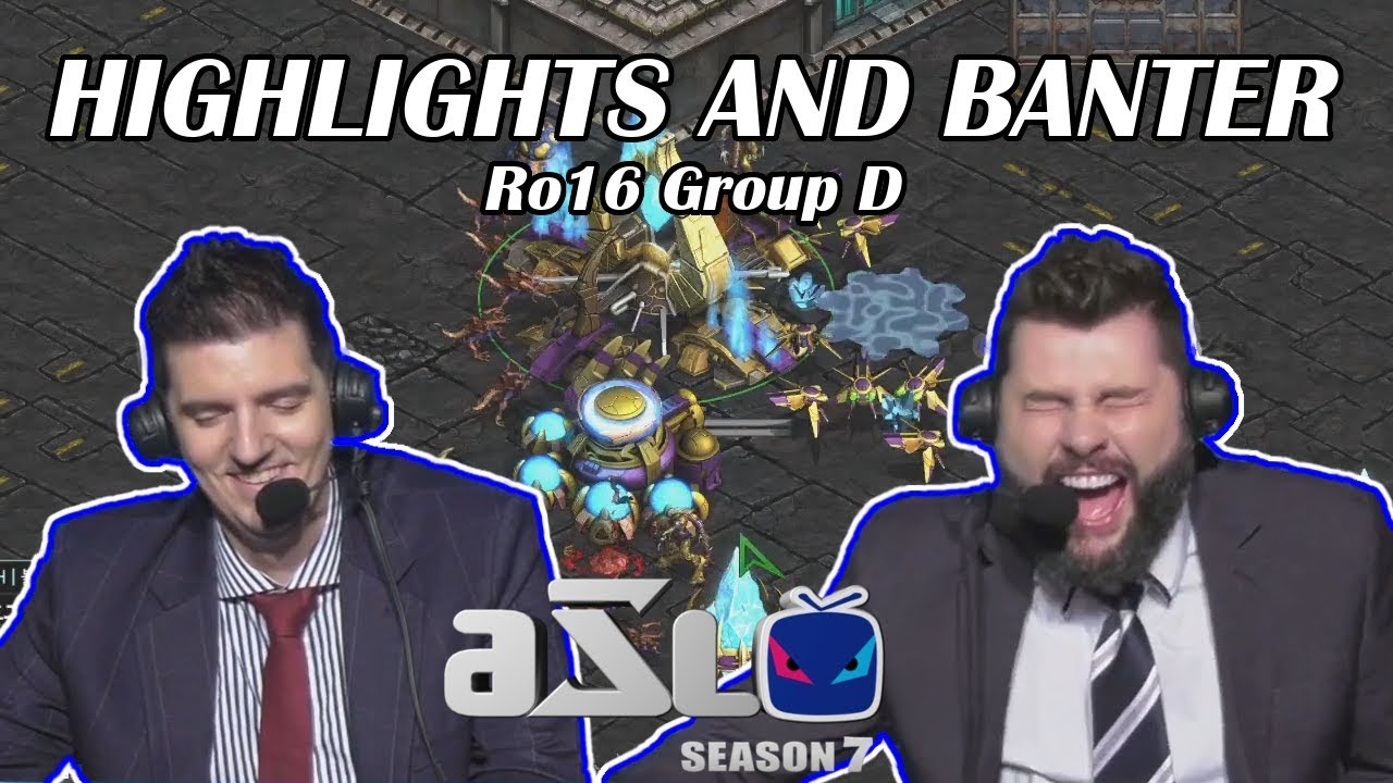 Tasteless and Artosis - ASL Season 7 Ro. 16 Group D - Highlights and Banter