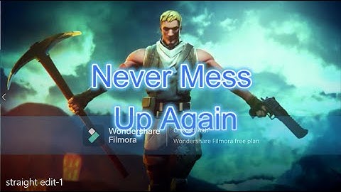 How To (Not Mess Up)Your Edits In Fortnite - -From a Fast Edito