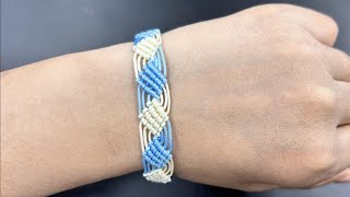 A simple way to weave bracelets that everyone knows #diy #diyideas #diycraft