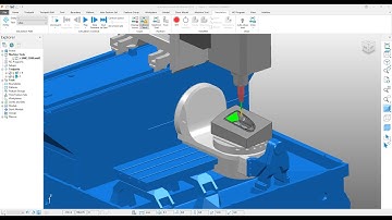 Haas UMC-1500-DUO 5-Axis CNC Programming | PowerMill MTD File & Toolpath Setup