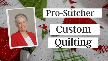 Custom Christmas Quilting "Croping,Recording and Background stitching"