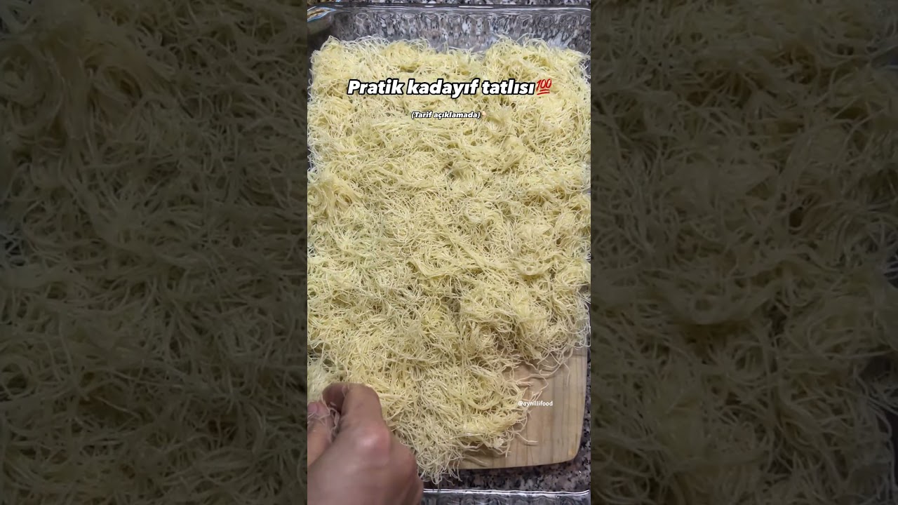 Kadayıf tatlısı #tarif #yemektarifi #food #yemektarifleri #nefis #nefisyemektarifleri #pasta #recipe Kadayıf tatlısı #tarif #yemektarifi #food #yemektarifleri #nefis #nefisyemektarifleri #pasta #recipe