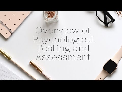 Video: What Are Psychological Tests For?