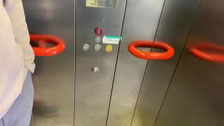 Kone Ecodisk Liftt at West Ham DLR station.