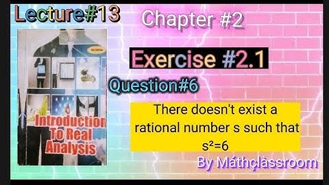 Chapter#2 Exercise#2.1 Question#6 There doesn