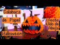 HALLOWEEN CALABAZA de Papel DIY Facil