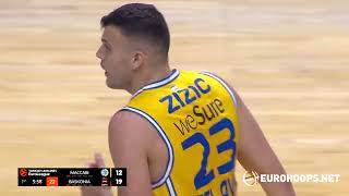 Maccabi Playtika Tel Aviv - Bitci Baskonia Vitoria-Gasteiz 94-93: Ante Zizic (21 points on 9/9 FG)