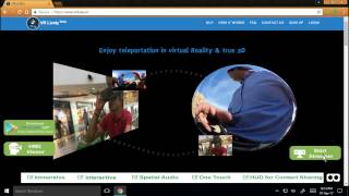 How to setup 360 video call using VR Lively Streamer. screenshot 1