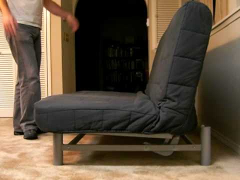 Beddinge futon in action - YouTube