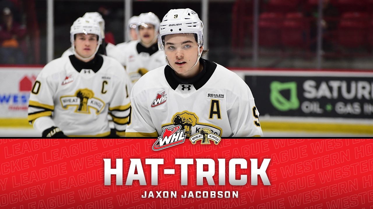 WHL Hat-Tricks – Jaxon Jacobson