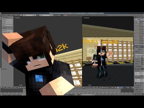 Come animare un personaggio di minecraft  TUTORIAL 