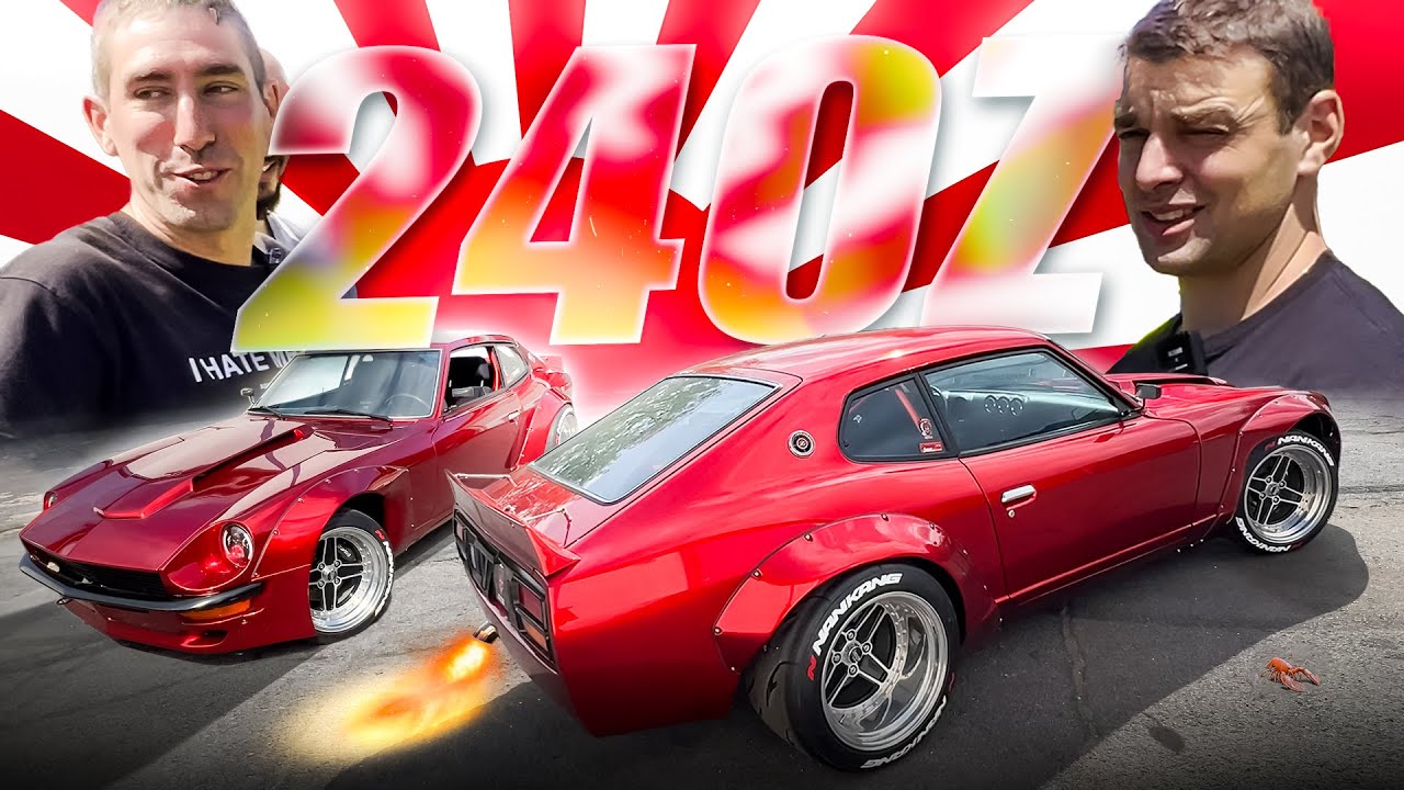 D'UNE VOITURE DE COURSE A UN 4X4... DATSUN 260Z SEMA SHOW EDITION PEINTURE CHASSIS...oupsi