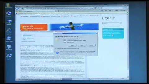LSI Host Bus Adapters - Installing an HBA on a Windows Server